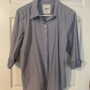 IZOD button-down with checkered detail size XL